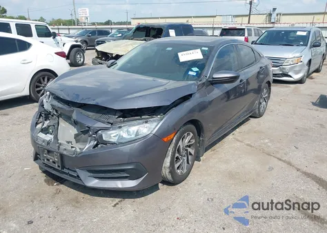 2017 Honda Civic Ex from USA, damaged, VIN 19XFC2F79HE058175